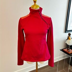 Lole Raspberry & Pink Technical Zip Pullover – Size S